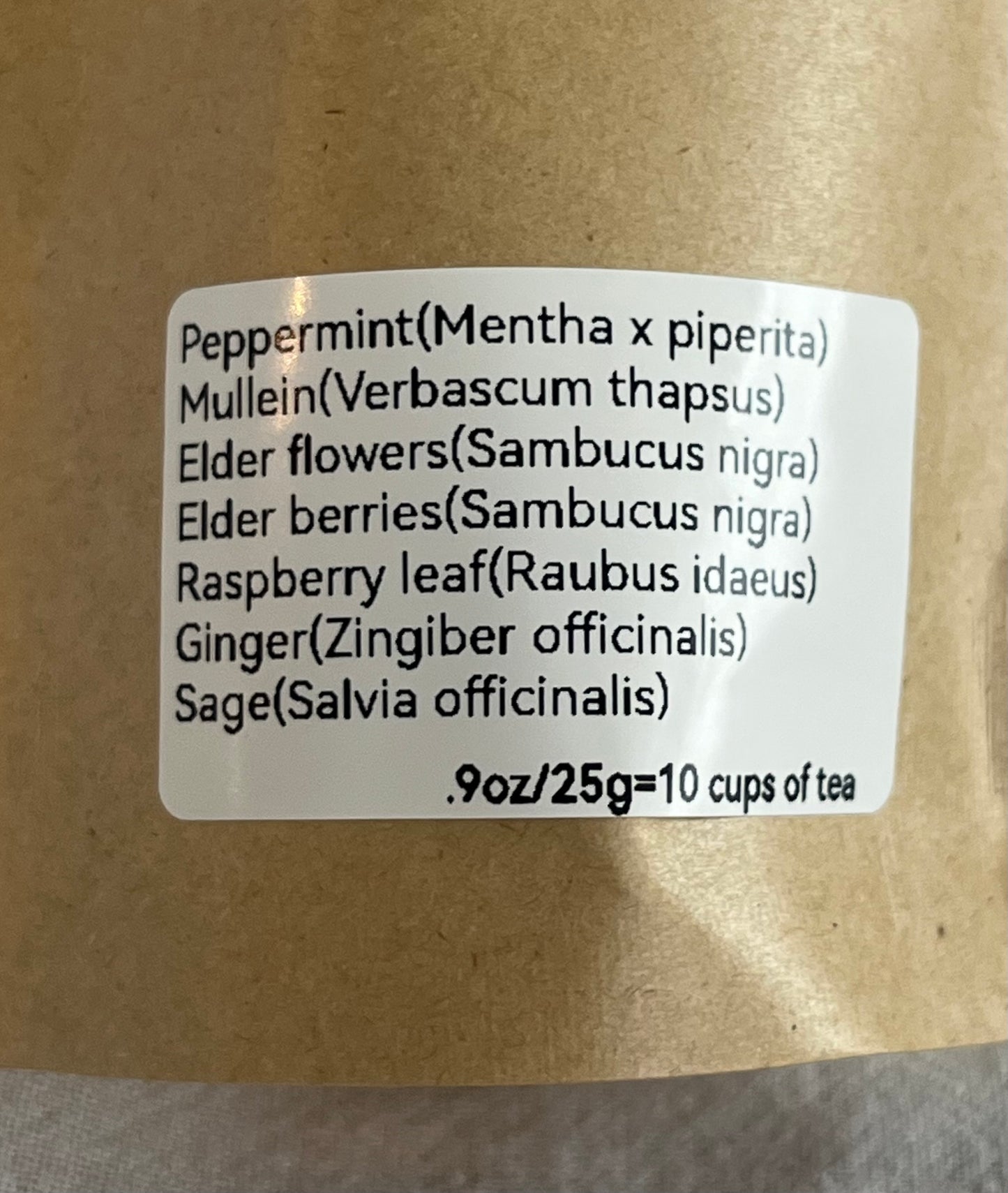 Congestion and Sniffles Tea