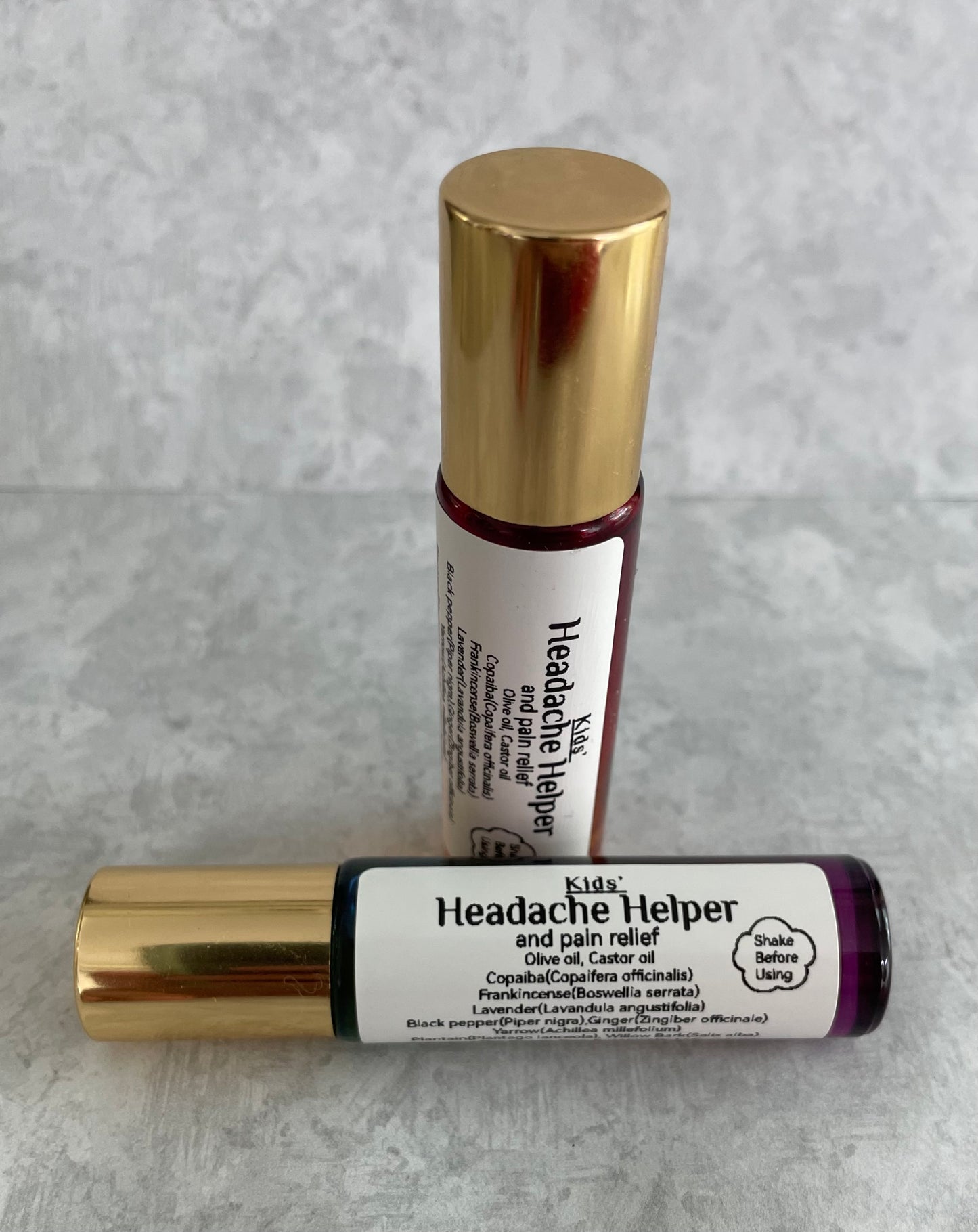 Kids’ Headache Helper-ages 8 & up.
