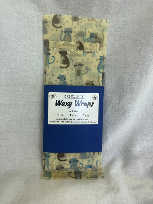 Waxy Wraps-Beeswax wraps