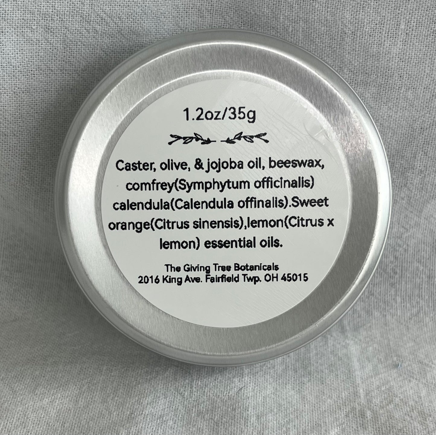 Sweet Orange Lotion Bar